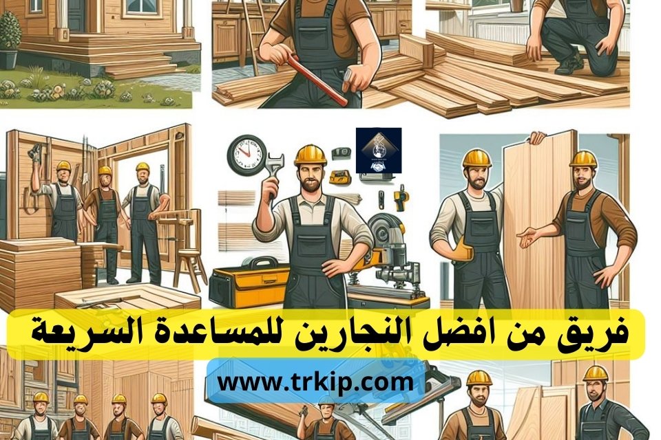 فريق من افضل النجارين للمساعدة السريعة